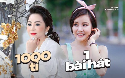 Vy Oanh có thể không có 1000 tỷ như đại gia Phương Hằng cà khịa nhưng hit thì chắc chắn có 1 bài