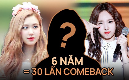 Kpop có nhóm nhạc comeback tận 30 lần trong 6 năm, fan BLACKPINK chắc chắn ghen tị