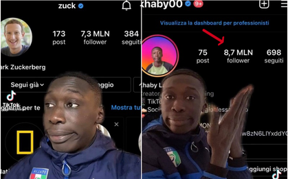 "Nghịch dại" thẳng tay "cà khịa" Mark Zuckerberg, netizen lo lắng tài khoản anh da đen Khabane Lame sẽ bị "bay màu", nhưng kết quả lại khiến tất cả bất ngờ!