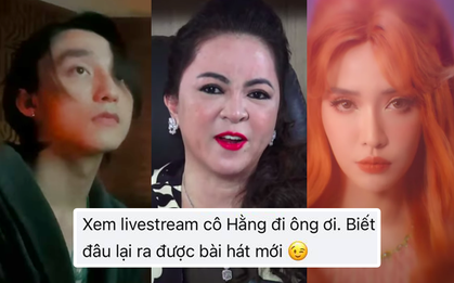 Sơn Tùng đàn hát còn Bích Phương hoá "tiên nữ biến hình", nhưng dân tình chỉ ùa vào rủ đi xem bà Phương Hằng livestream
