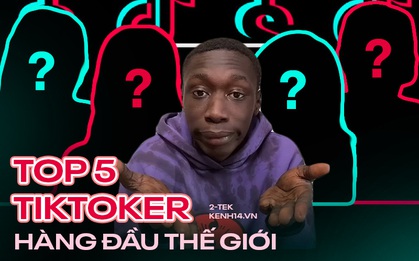 Top 5 tài khoản sở hữu lượng theo dõi TikTok lớn nhất thế giới, anh da đen @khaby.lame đứng thứ mấy mà dám "cà khịa" TikTok?