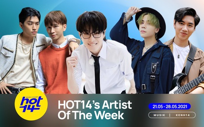 K-ICM lọt top cùng Jack tại HOT14's Artist Of The Week, cặp đôi Cody - Đỗ Hoàng Dương có thứ hạng đầy bất ngờ