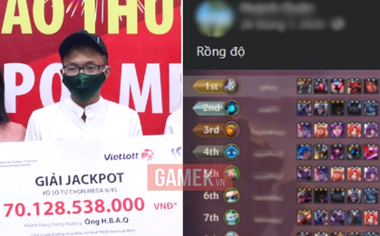 Khách hàng trúng 70 tỷ đồng của Vietlott hóa ra lại là "fan cuồng" Đấu Trường Chân Lý: Nhân phẩm vô cực là đây