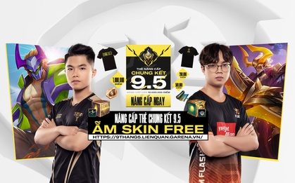 Liên Quân Mobile: Game thủ sẽ được nhận miễn phí 2 skin Nakroth cực xịn xò từ sự kiện Chung kết Đấu Trường Danh Vọng