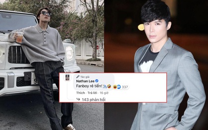 Bị netizen phát hiện bình luận dạo ảnh Sơn Tùng khoe xe chục tỷ, Nathan Lee ngượng chín mặt lên luôn Facebook thừa nhận 1 điều