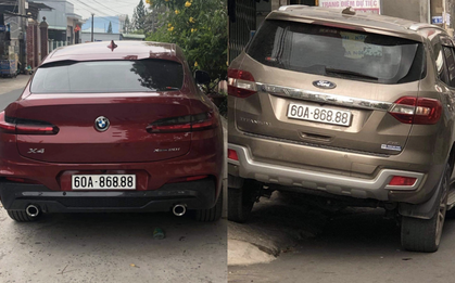 Phát hiện 2 xế hộp trùng biển số "siêu đẹp" ở Đồng Nai