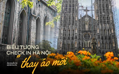 Những hình ảnh cuối cùng của một biểu tượng check in ở Hà Nội trước khi được "thay áo mới"