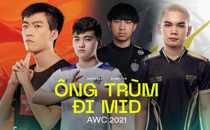 Đường giữa tại AWC 2021 đang có quá nhiều ẩn số, người đẳng cấp nhất có còn gọi tên Xuân Bách?