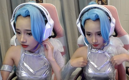 Cosplay Seraphine để livestream, nữ streamer gần nửa triệu lượt theo dõi bị fan "cà khịa": Hàng "fake"!