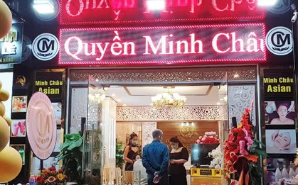 Hơn 30 người đến từ nhiều tỉnh thành tụ tập khai trương thẩm mỹ viện