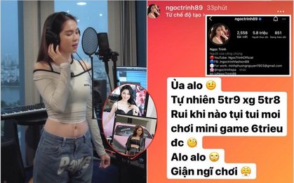 Sau liên hoàn drama, Instagram của Ngọc Trinh bất ngờ tụt follow không phanh