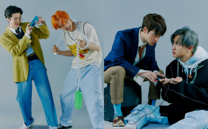 EXO tung ảnh comeback tự chụp cho nhau: Visual "lão hóa ngược", tưởng ngầu mà hóa ra cute "xỉu"