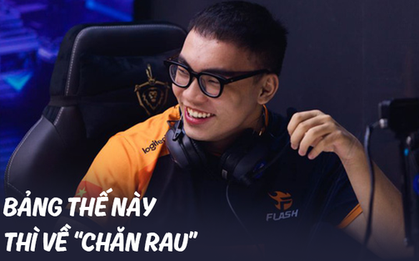 Team Flash "trầm cảm" sau lễ bốc thăm AWC 2021: ProE đòi về "chăn rau", ADC bỗng đổ bệnh nặng