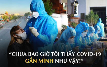Từ tâm dịch Gò Vấp: Phóng viên bật khóc khi cổ họng đau rát, phía trước là F1 bên kia là F2...