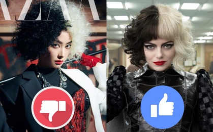 Tống Thiến trợn mắt đến đơ cả người, tóc rối như hề chúa khi cosplay "trộm chó" Cruella nhà Disney