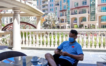 Cận cảnh nơi ăn chốn ở "siêu sang, xịn" của đội tuyển Việt Nam tại Dubai