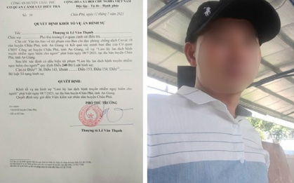 An Giang khởi tố vụ án hình sự tài xế làm lây lan COVID-19 cho cộng đồng