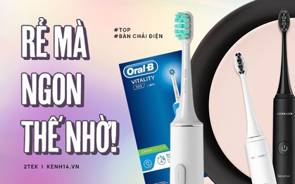 Top 4 bàn chải điện đáng dùng nhất với giá chỉ dưới 1 triệu đồng
