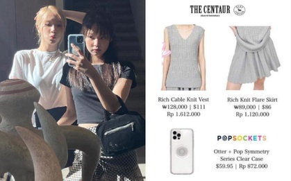 Bóc giá mẫu ốp iPhone được Jennie (BLACKPINK) đưa theo tung tăng trên đất Mỹ