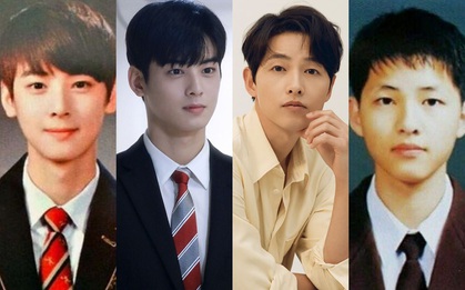 Loạt ảnh thời còn đi học của hội nam thần phim Hàn: Cha Eun Woo, Song Joong Ki chưa từng biết xấu là gì!