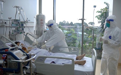 Cận cảnh quy trình "đánh chặn" giúp bệnh nhân Bệnh viện Hồi sức COVID-19 thoát "cửa tử"