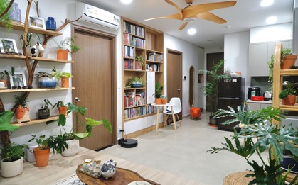 Mua căn hộ 58m2, vợ chồng trẻ tự thiết kế siêu ưng nhưng nể nhất là chi phí siêu "hạt dẻ"