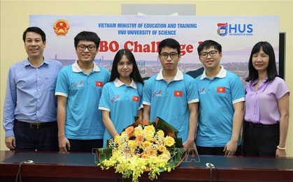 Cả 4 thí sinh Việt Nam dự thi Olympic Sinh học quốc tế đều đoạt huy chương