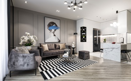 Gái 9X tậu căn hộ 95m2: Chọn toàn tông màu cá tính chất lừ, đồ nội thất tinh xảo nhìn là biết có gu