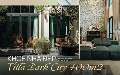 Căn villa 400m2 có khoảng sân vườn ngập nắng gió, thiết kế đẹp tinh tế, giản đơn đề cao sự "không hoàn hảo"