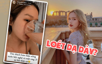 Thử thách uống bột nghệ và mật ong, Xoài Non hé lộ căn bệnh nhiều người trẻ thường gặp