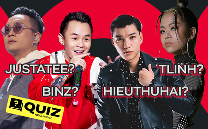 Có là người chơi hệ Hip-hop nhưng kiểu gì bạn cũng viết sai rap name của dàn rapper đình đám này!