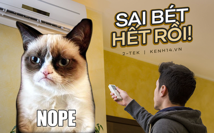 Những thói quen xấu cần tránh khi sử dụng điều hoà