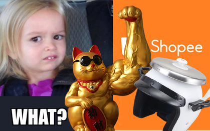 Cười "nội thương" với hàng loạt sản phẩm siêu dị trên Shopee, vậy mà cũng chốt cả 1000 đơn!