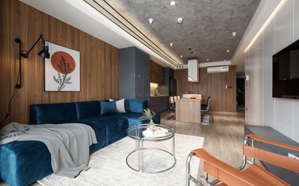Cặp đôi chốt căn hộ 103m2 gần hồ Tây, buộc phải cắt giảm chi phí thiết kế nhưng thành quả vẫn sang vô cùng