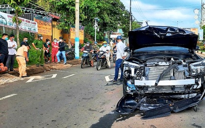 Truy đuổi bằng ô tô, nổ súng bắn nhau như phim hành động giữa phố núi Pleiku