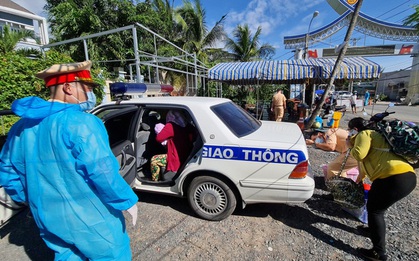 Xe nào được phép chạy vào vùng giãn cách ở TP.HCM?