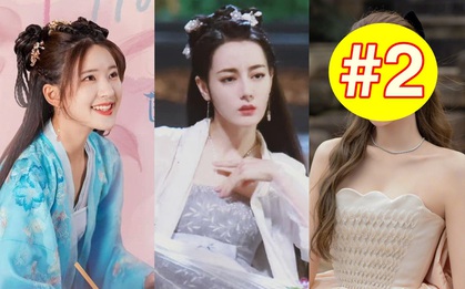 Top 10 nữ diễn viên hot nhất quý 2 năm 2021: Nhiệt Ba không ai làm lại, Triệu Lệ Dĩnh "lẹt đẹt" nhưng hạng 2 mới sốc nhất!