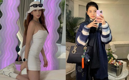 Ngọc Trinh “spam” ảnh khoe body bốc lửa, dân tình lại dán mắt vào gương giá 280 triệu giống hệt của Jisoo, G-Dragon ở phía sau