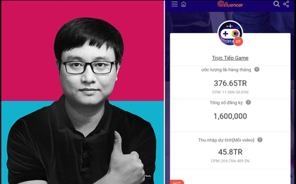 Trực Tiếp Game lộ thu nhập gần 400 triệu/tháng từ YouTube, liệu có phải sự thật?