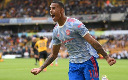 Greenwood tỏa sáng giúp MU nhọc nhằn giành 3 điểm trước Wolves