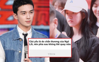 Ngô Lỗi bị bỏng nặng trên phim trường phải hoãn quay gấp, bạn diễn Triệu Lộ Tư có động thái gây chú ý