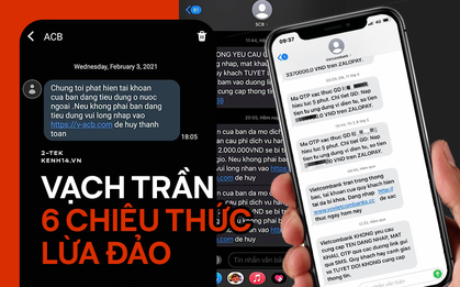 Vạch trần 6 chiêu trò lừa đảo tinh vi chiếm đoạt tiền trong tài khoản ngân hàng, người dùng cần hết sức cảnh giác