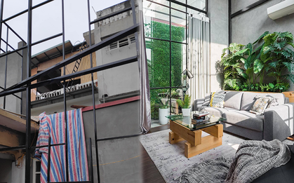 Cô nàng biến sân thượng cũ nát thành duplex 2 tầng sang xịn mịn, thiết kế bồn tắm lộ thiên cực bạo