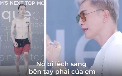 Võ Hoàng Yến nhất quyết loại 1 thí sinh vì phát hiện có triệu chứng vẹo cột sống