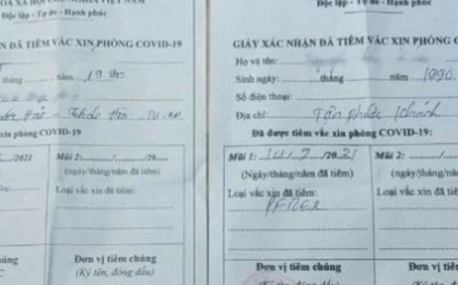 Làm rõ việc thanh niên ở Bình Dương nghi khai gian để được tiêm mũi 2 vaccine