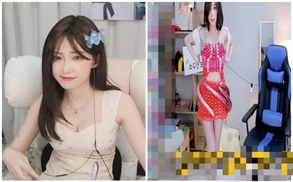 Không mặc gì, chỉ che thân bằng trang phục bóng bay trên sóng, nữ streamer khiến fan lo lắng, sợ loạt bóng phát nổ