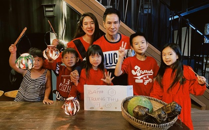 Rộ tin Lý Hải - Minh Hà bí mật sinh nhóc tỳ thứ 5, nguồn cơn từ loạt ảnh đêm Trung thu