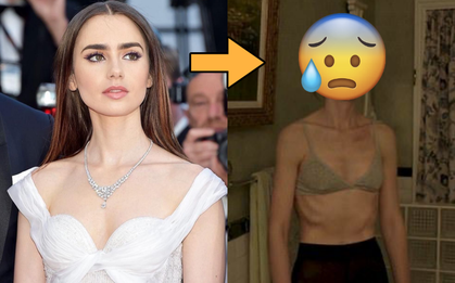 5 lần diễn viên Hollywood bị ép giảm cân đến cùng cực: "Nữ thần" Lily Collins hóa bộ xương khiếp đảm, tài tử DC mới gọi là nguy hiểm tột cùng!