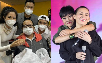 Phương Thanh báo tin vui về NS Trần Mạnh Tuấn sau khi bị đột quỵ, nói thế nào khi được hỏi tình hình của Phi Nhung?