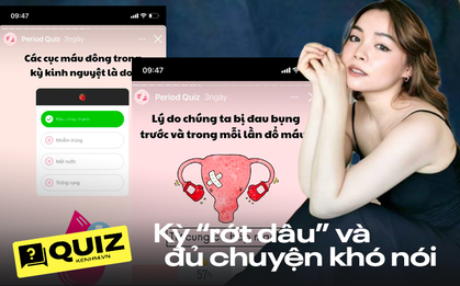 Quiz: Thử làm bài test về kỳ "rụng dâu" từ Trinh Phạm xem bạn có hiểu rõ về vấn đề này không nhé!
